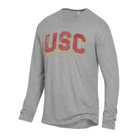 USC Trojans Gray Keeper Long Sleeve T-Shirt
